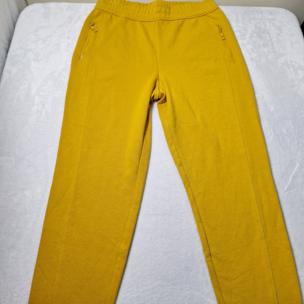 FABLETICS Eco-Conscious Slim Sweatpant Mens Sz M Goldenrod Elastic Waist Gym Run